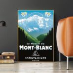 cartel mont blanc