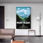 cartel mont blanc