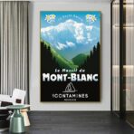 cartel mont blanc