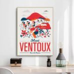 cartel mont ventoux vintage