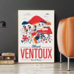 cartel mont ventoux vintage