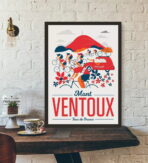 cartel mont ventoux vintage