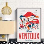 cartel mont ventoux vintage