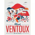 cartel mont ventoux vintage