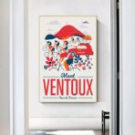 cartel mont ventoux vintage