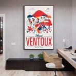 cartel mont ventoux vintage