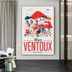 cartel mont ventoux vintage