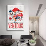 cartel mont ventoux vintage