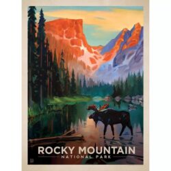 cartel de montana vintage