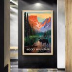 cartel de montana vintage