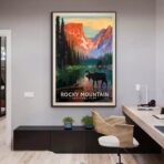 cartel de montana vintage