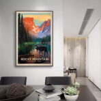 cartel de montana vintage