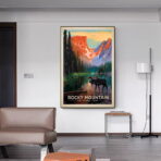 cartel de montana vintage