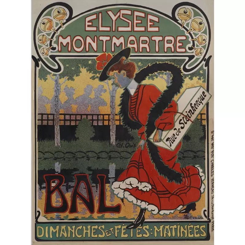 cartel montmartre vintage cartel montmartre vintage