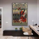 cartel montmartre vintage