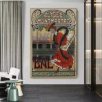 cartel montmartre vintage