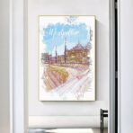 cartel montpellier vintage
