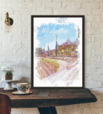 cartel montpellier vintage