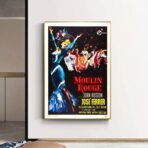 cartel pelicula moulin rouge