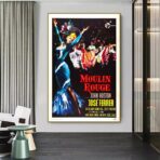 cartel pelicula moulin rouge