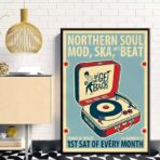 cartel de musica vintage 1