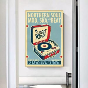 cartel de musica vintage 1