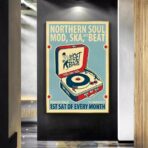 cartel de musica vintage 1
