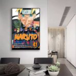 cartel vintage naruto