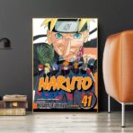 cartel vintage naruto