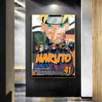 cartel vintage naruto
