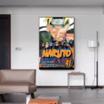 cartel vintage naruto