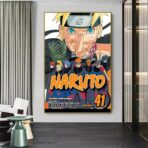 cartel vintage naruto