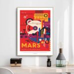 cartel vintage nasa 1