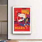 cartel vintage nasa 1