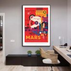 cartel vintage nasa 1