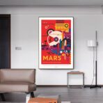 cartel vintage nasa 1