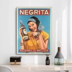 cartel negrita ron