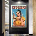 cartel negrita ron