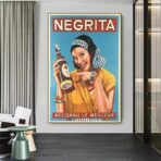 cartel negrita ron