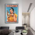 cartel negrita ron