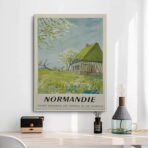 cartel normandia vintage