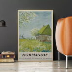 cartel normandia vintage