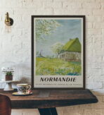 cartel normandia vintage