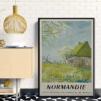 cartel normandia vintage