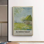cartel normandia vintage