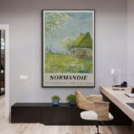 cartel normandia vintage