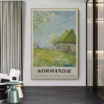 cartel normandia vintage