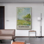 cartel normandia vintage