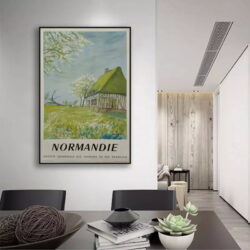 cartel normandia vintage