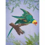 cartel de pajaros vintage 1